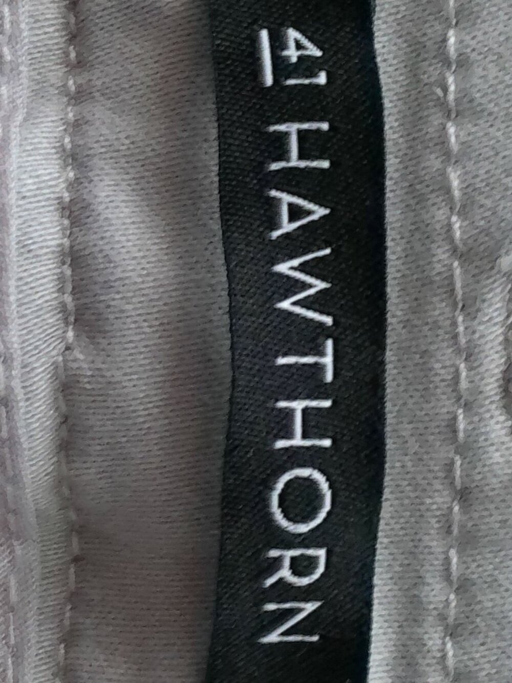 41 HAWTHORN NWT Button Zip Cuffed Ankle Gray Trousers w/(5) Pockets 12 - Picture 6 of 14